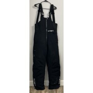 Motorfist Black empress Women's snowmobile pants bibs size Large